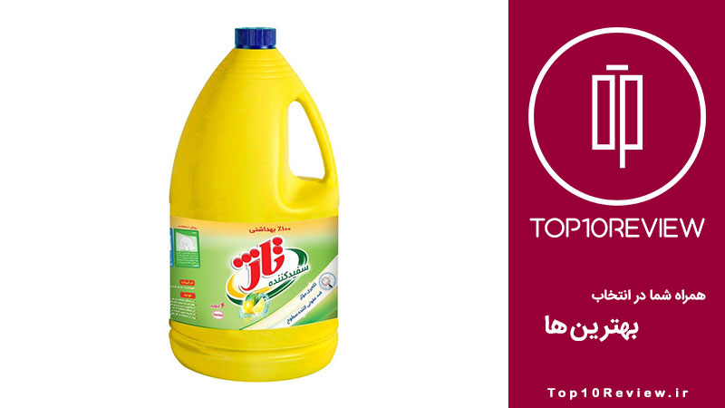 مایع سفید کننده معطر تاژ با رایحه لیمو