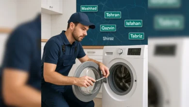 بهترین تعمیرکار لباسشویی در مشهد، قزوین، تهران، تبریز، اصفهان و کرج 116 بهترین تعمیرکار ماشین لباسشویی
